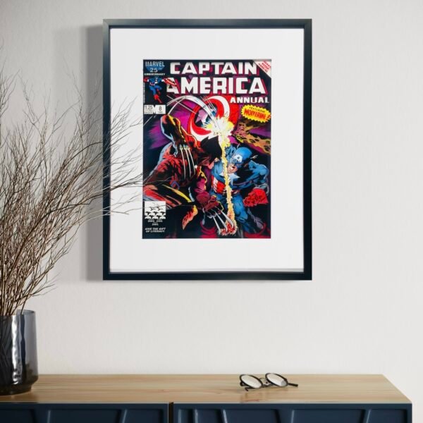 captain america annual vol. 1, no#8