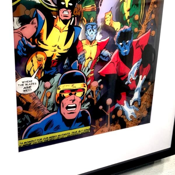 x men splash page vol. 1, no. 107