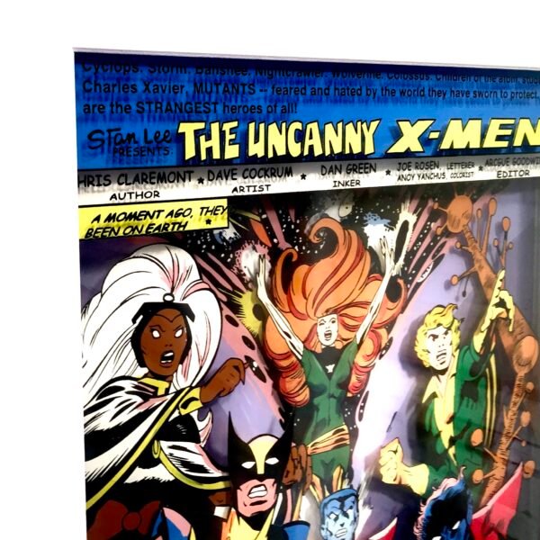 x men splash page vol. 1, no. 107