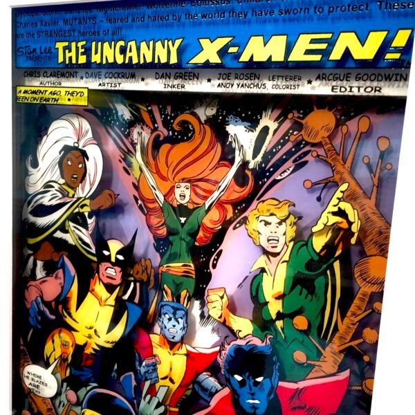 x men splash page vol. 1, no. 107
