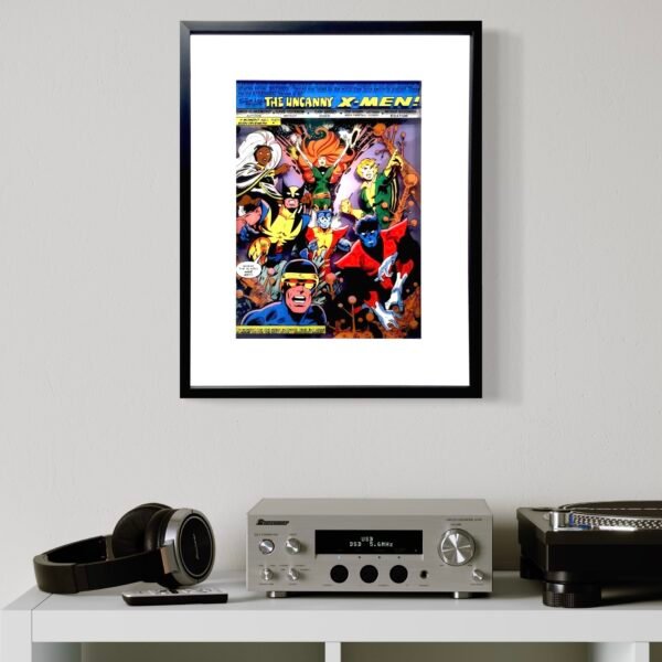 x men splash page vol. 1, no. 107